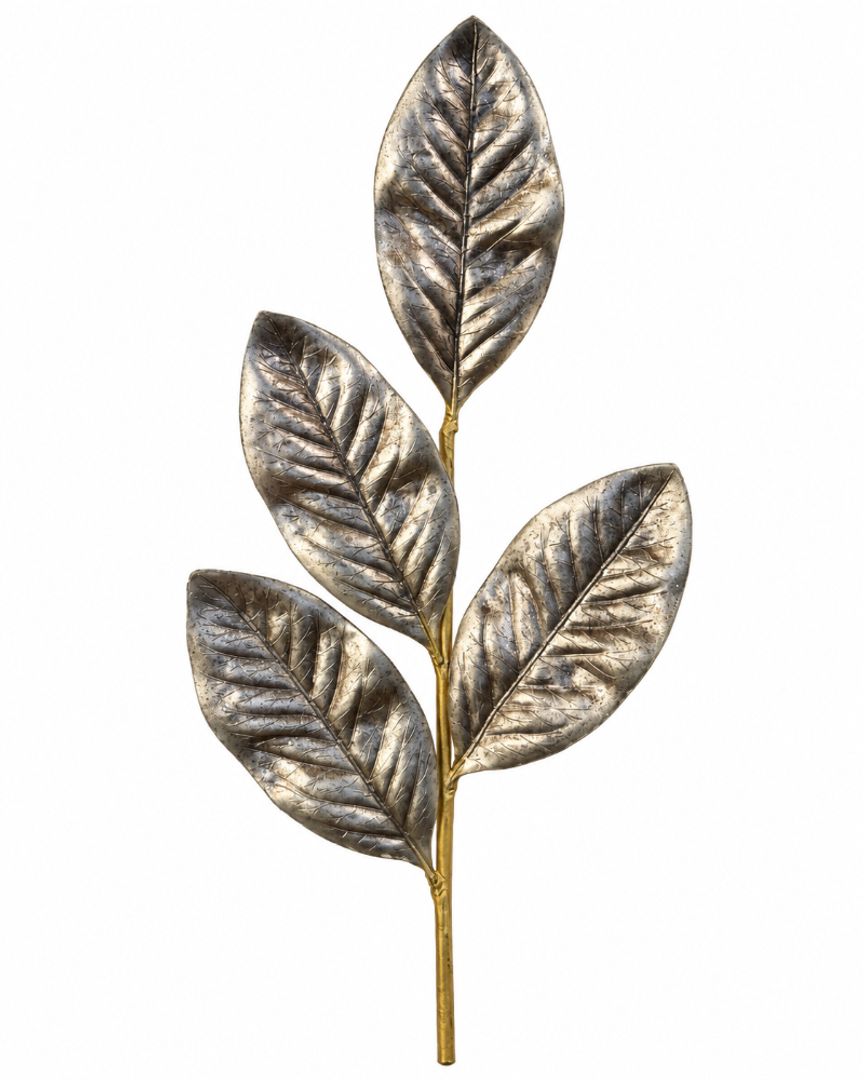 ESPIGA HOJA CHAMPAN CROMADO