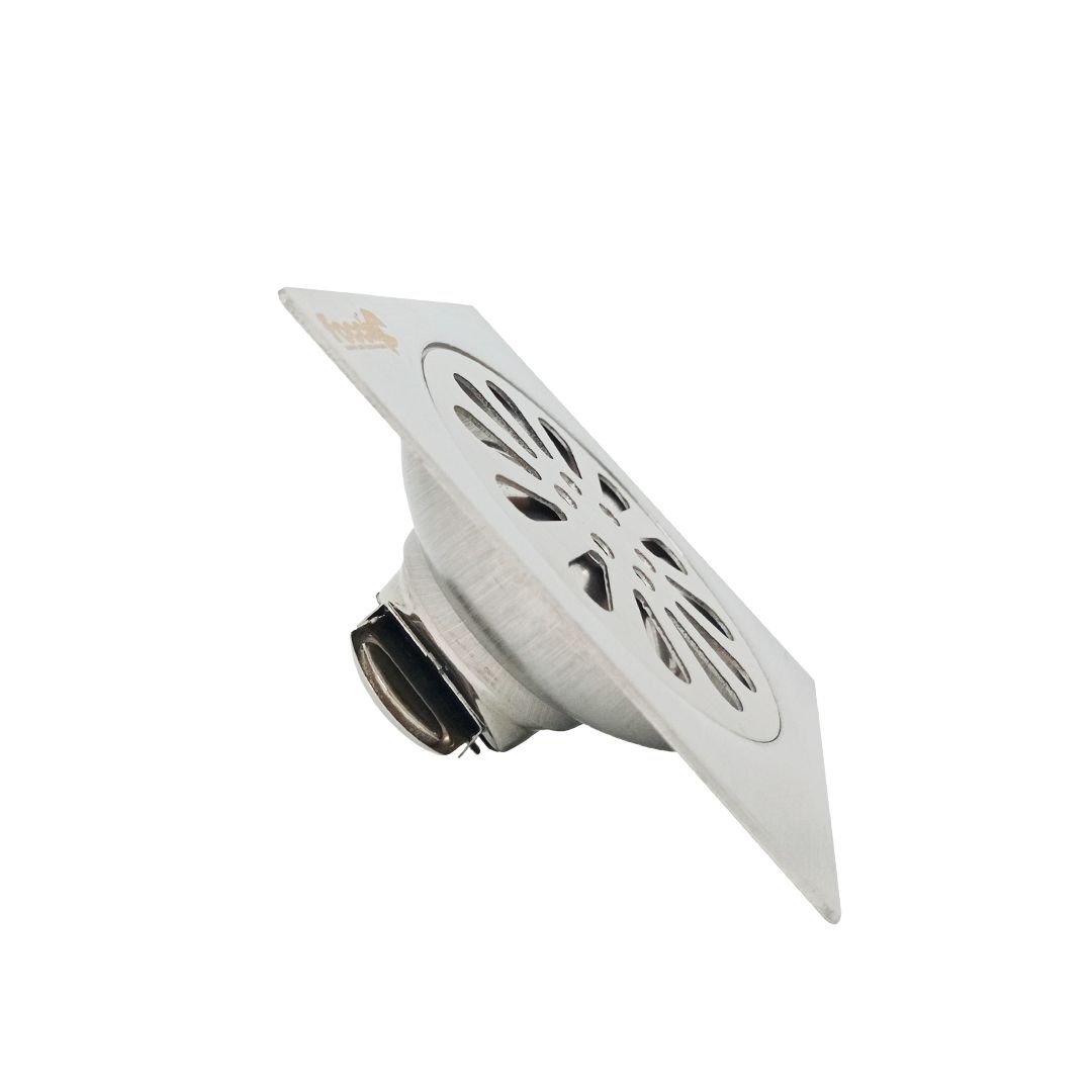 REJILLA ACERO CON SIFON VANGUARDISTA 3"