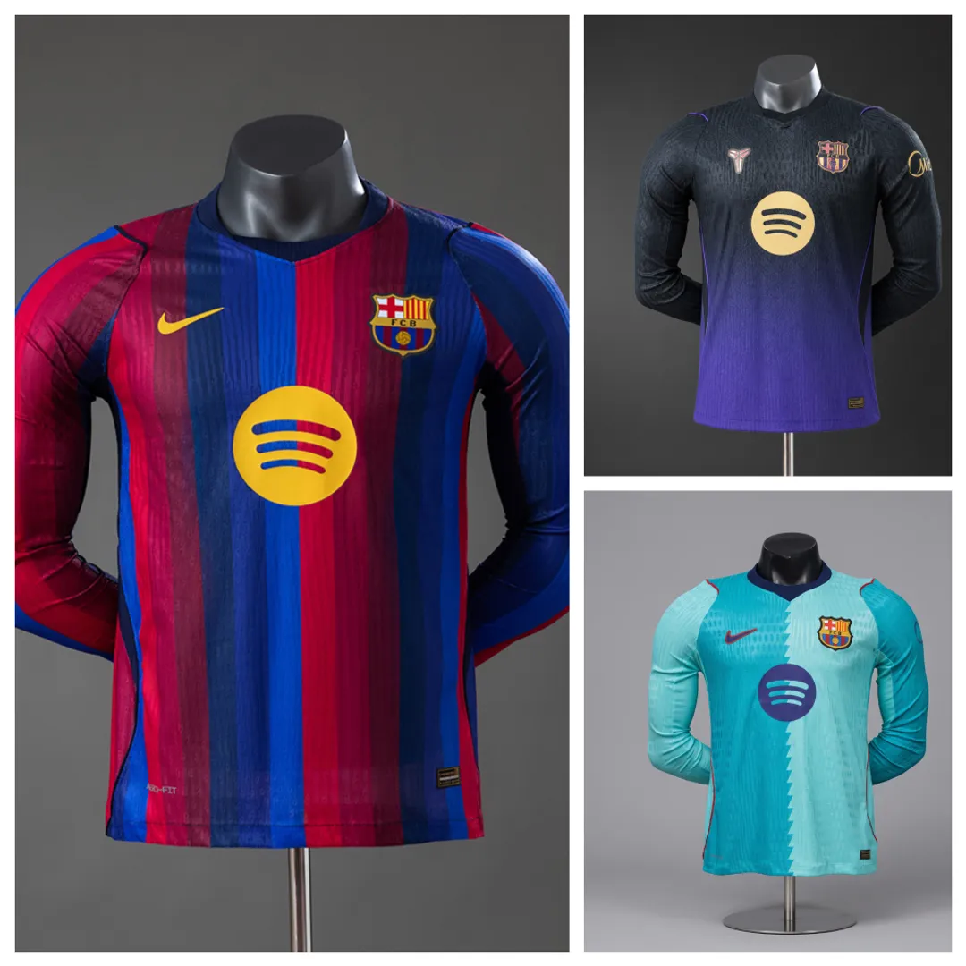 Barcelona 2026-27 Manga Larga Player