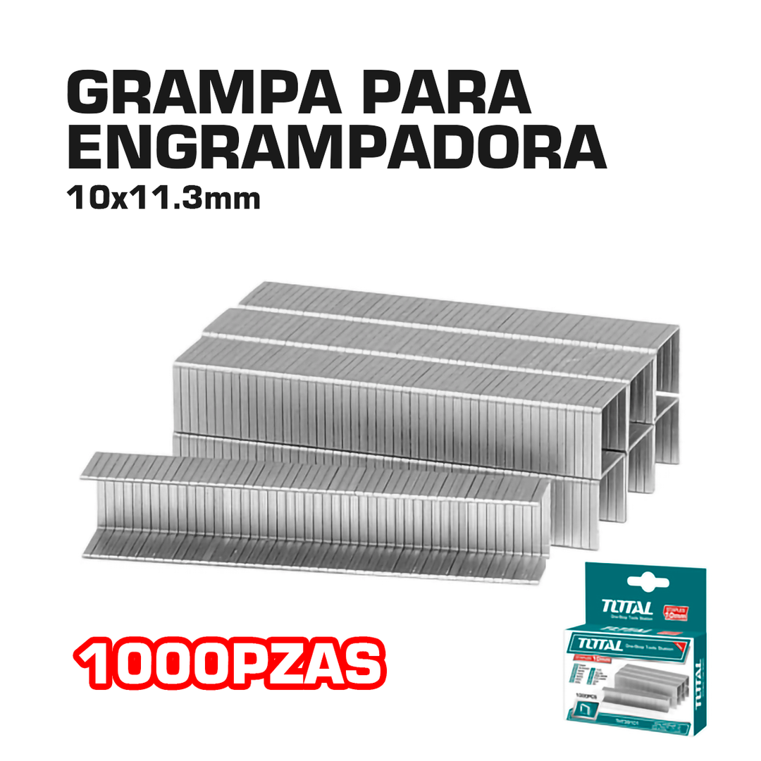 GRAPA 10MM X 0.7 1000 PIEZAS