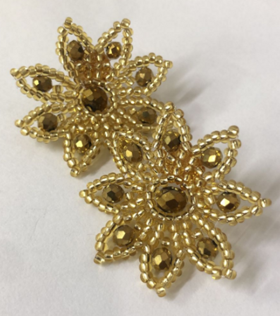 Topo Flor Murano y Mostacilla
