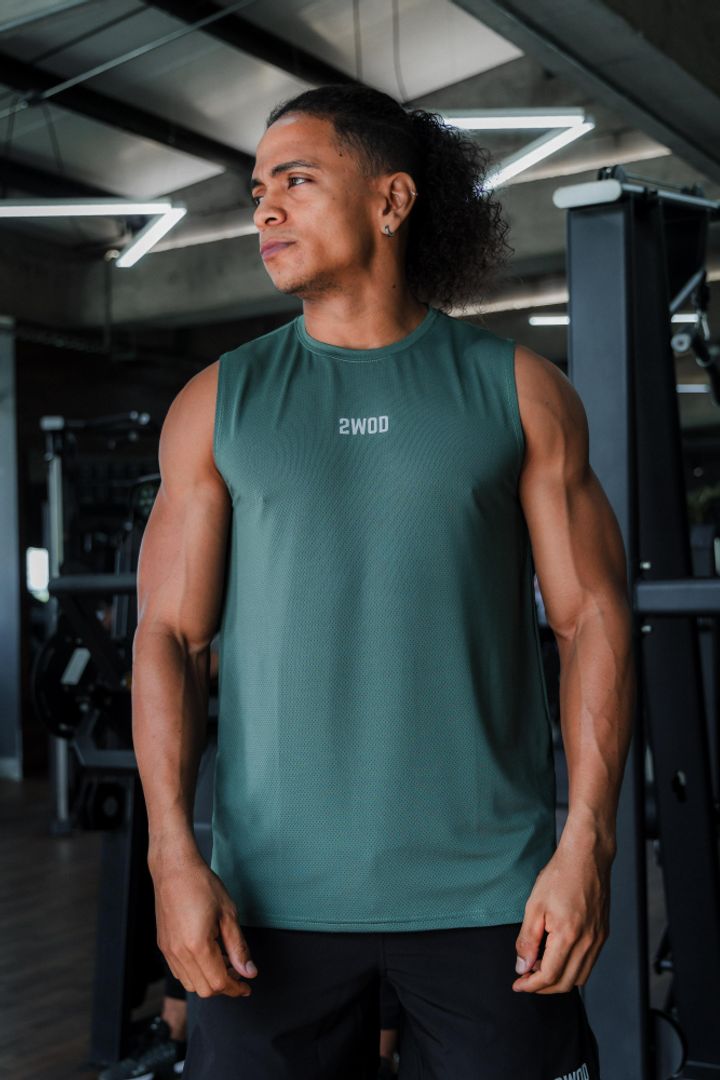 NUEVA CAMISILLA HOMBRE VERDE HADE