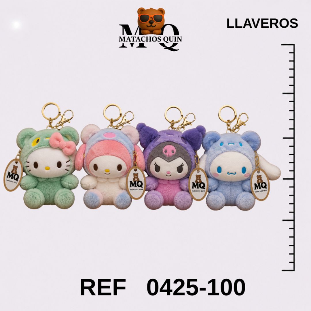 LLAVEROS DE COLECCIÓN SANRIO DISFRAZADAS