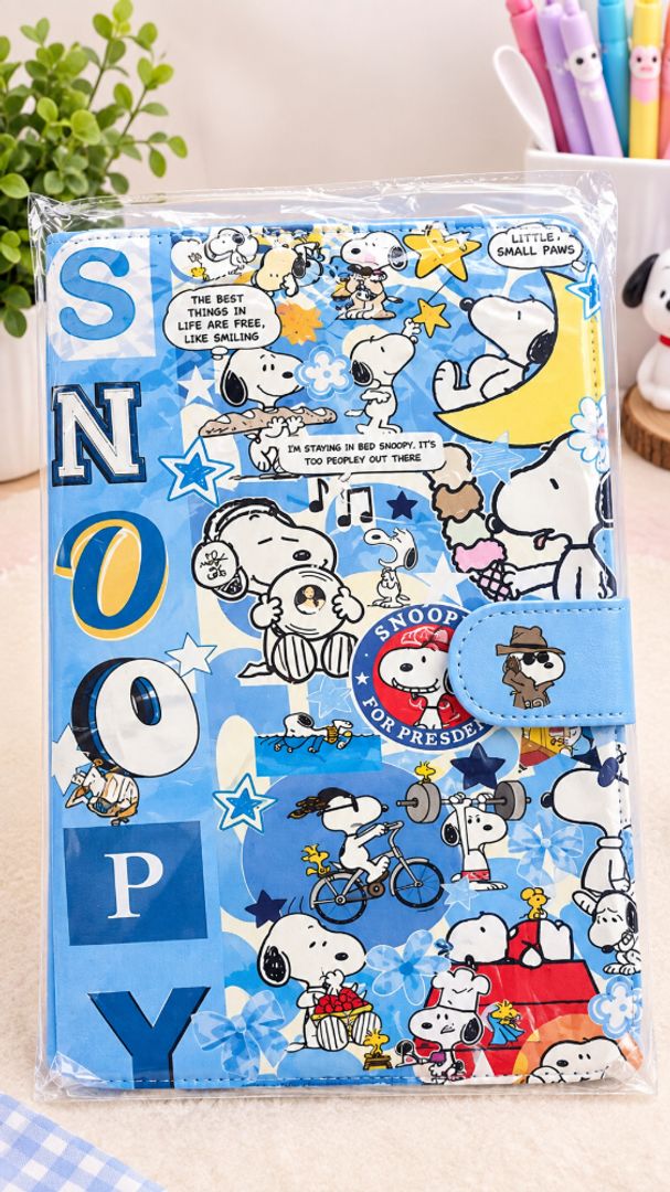 Folder snoppy marca primavera 