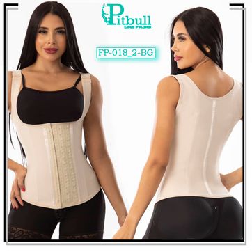 Chaleco Latex Fusionado Negro - FP018_2 - imagen 1