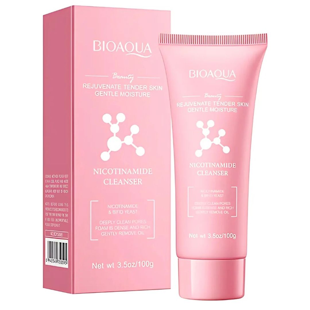 JABON FACIAL NIACINAMIDA BIOAQUA 