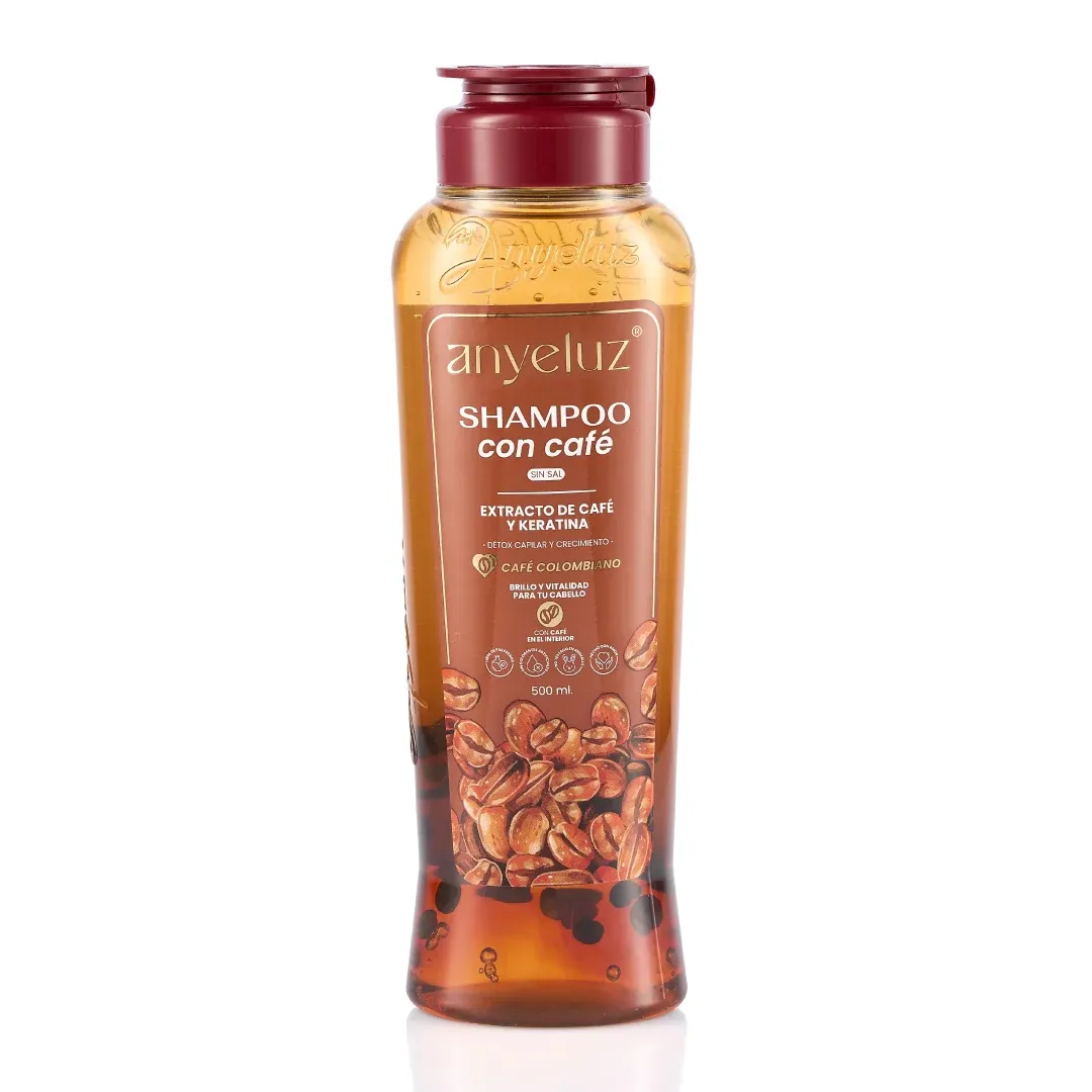 Shampoo con café 
