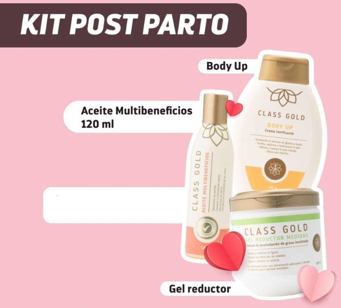 Kit post parto  / corporal 