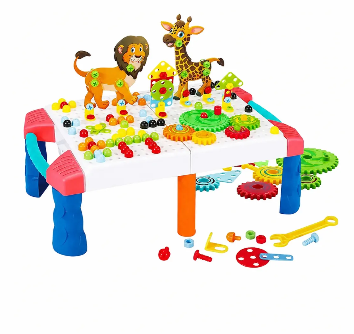 JUEGO DE CONSTRUCCION PIEZAS HERRAMIENTAS ARMABLES