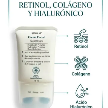 Crema Facial Hidratación Profunda con Rodillo Serum 10 - imagen 1