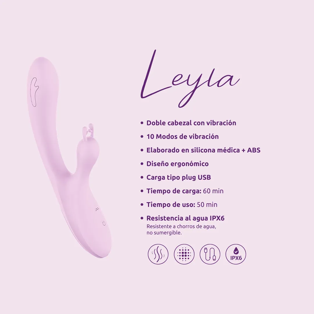 Vibrador leyla 