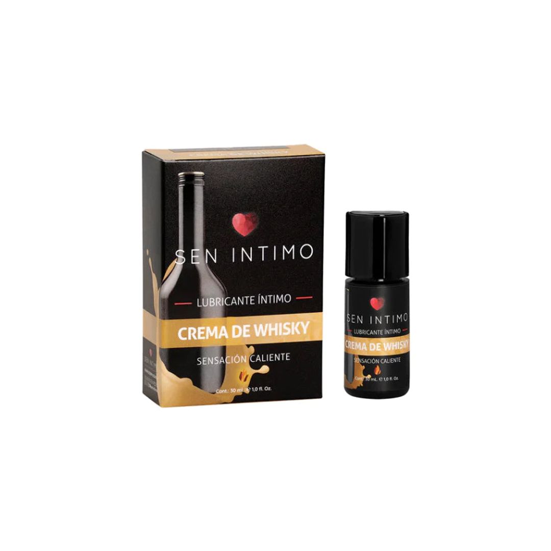 Lubricante Caliente Crema De Whisky X 30ml Sen Intimo