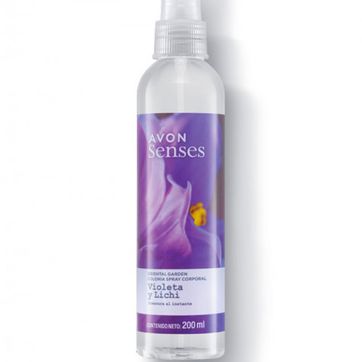 Imagen del producto AVON SENSES BODY SPLASH VIOLETA Y LICHI 200 ml