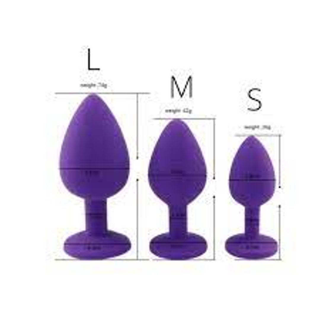 Plug Anal silicona talla S