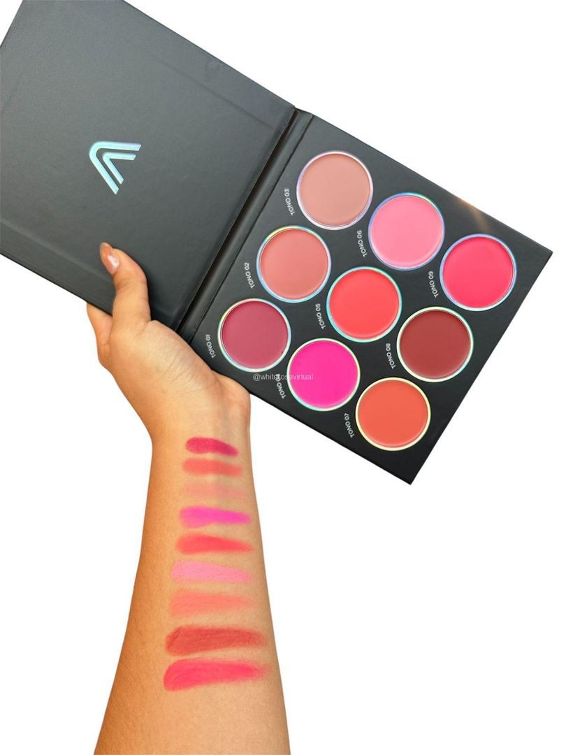 PALETA CREAMY CHEECKS X9 ATENEA