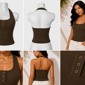 Blusa acanalada Ref 072 - imagen 1