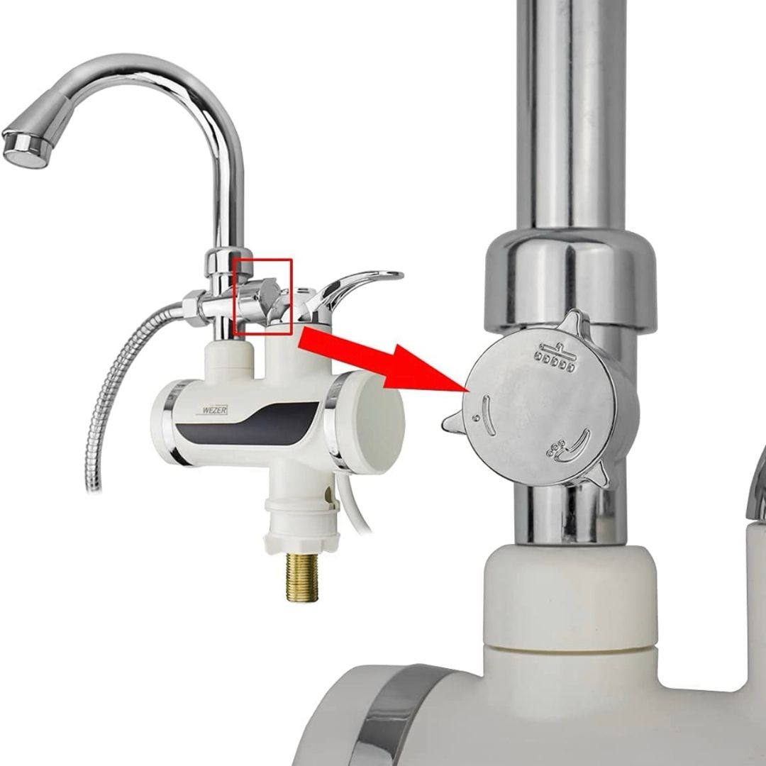 GRIFERÍA CALENTADOR CON TELE DUCHA 110v