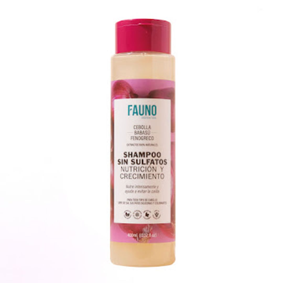 SHAMPOO NUTRITIVO CEBOLLA 400ML FAUNO