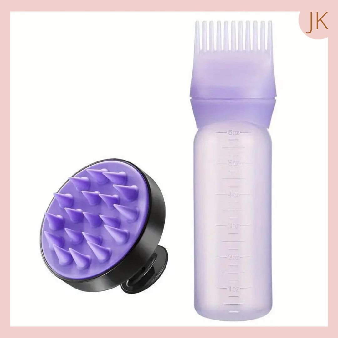 Aplicador de tratamientos + Masajeador Capilar