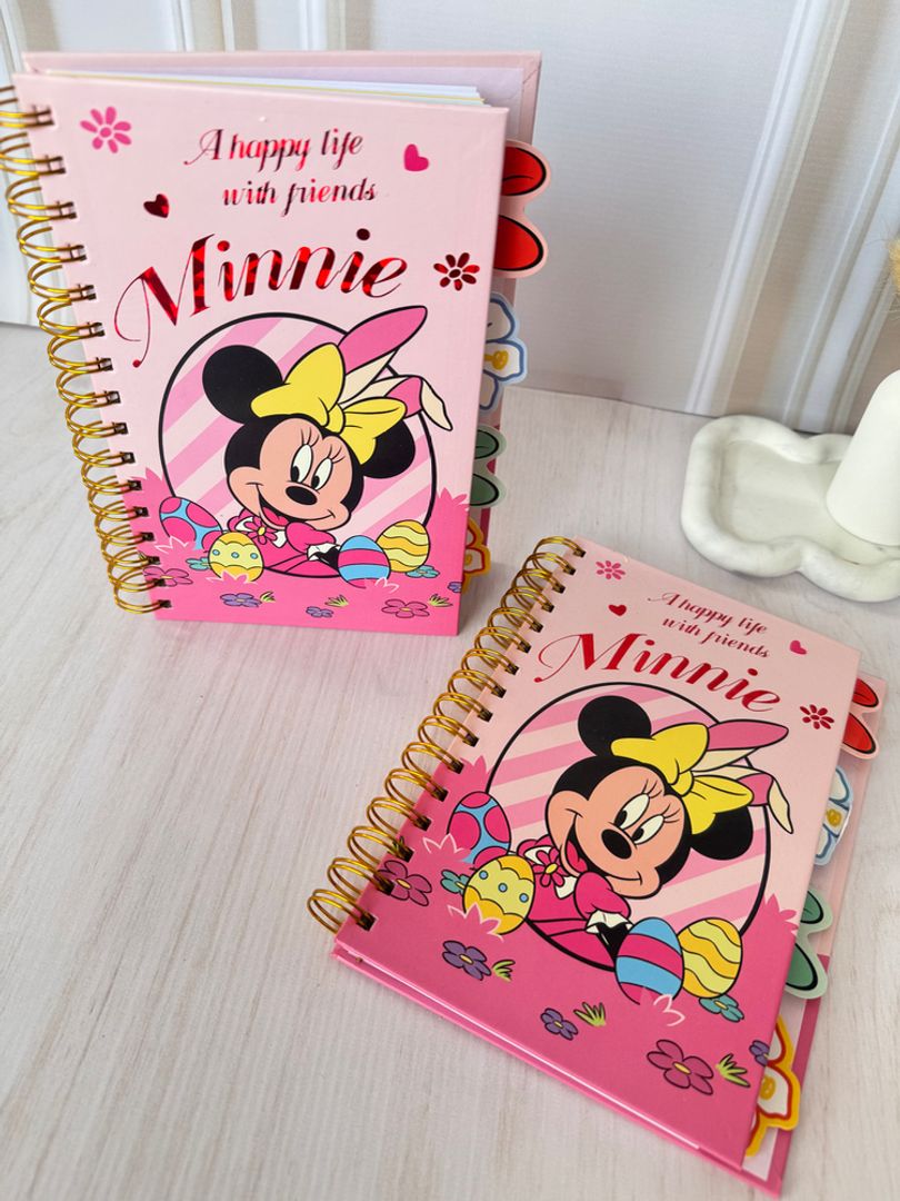 Agenda 5 materias Minnie 