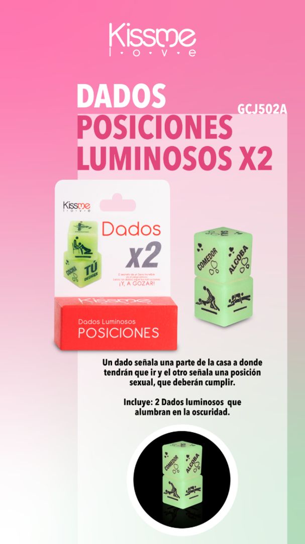 Dados Posiciones Luminosos