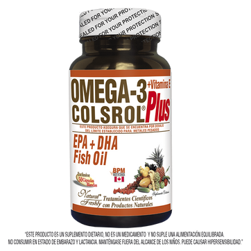 Imagen del producto OMEGA 3 NATURAL FRESHLY POTE X 50 CAP FV 11-26