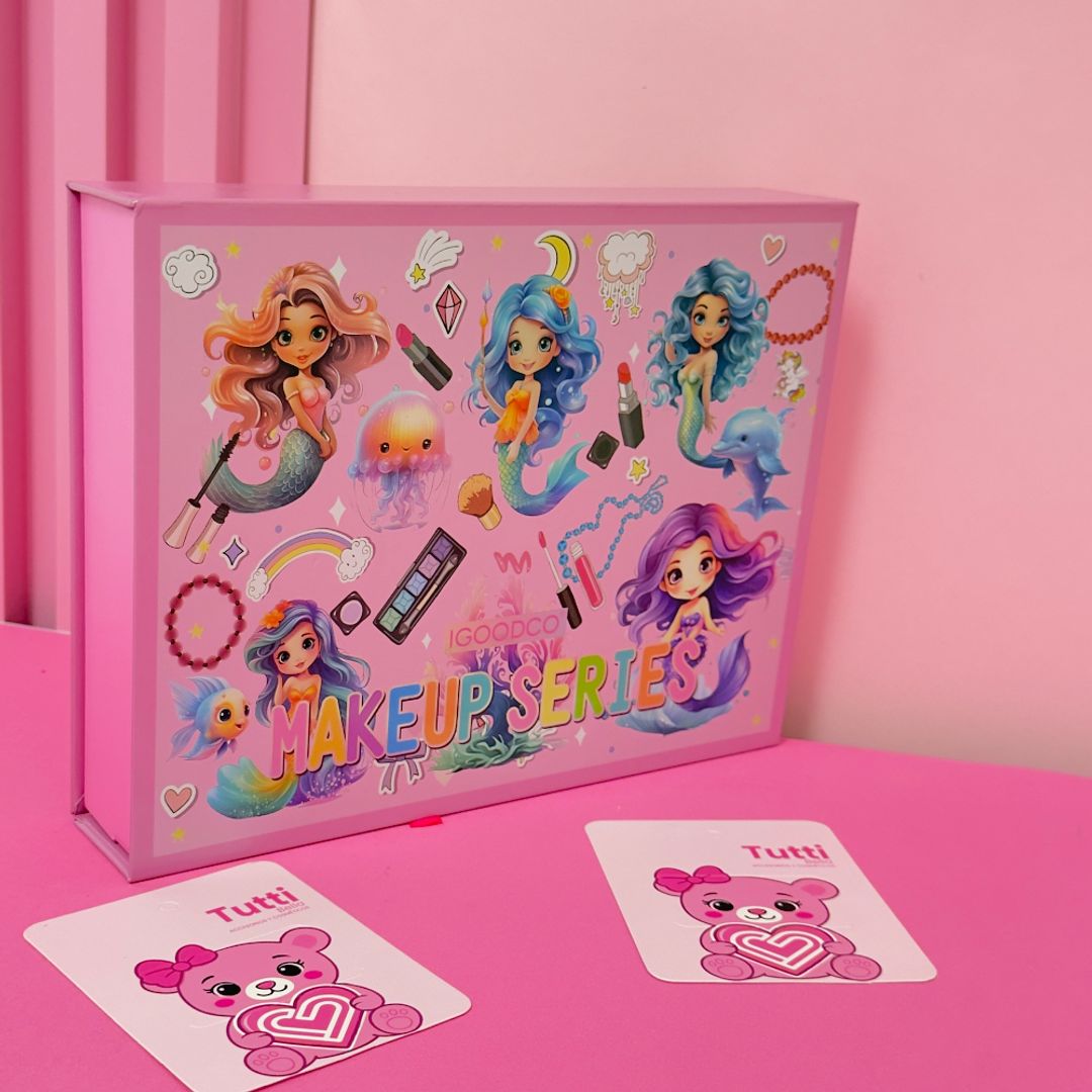 MAKEUP SIRENA MAQUILLAJE INFANTIL 