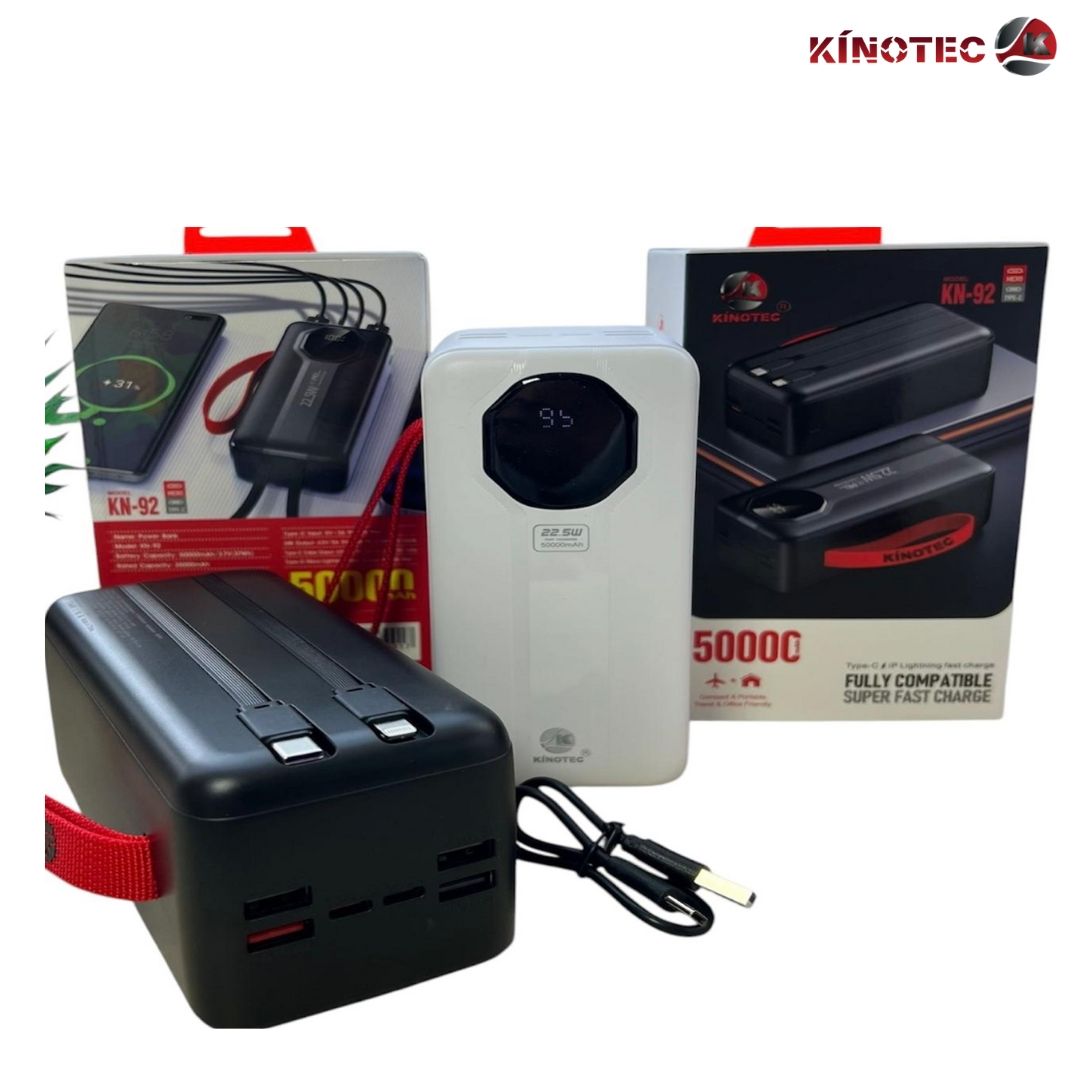 Power Bank Kinotec KN-92 – 50.000 mAh