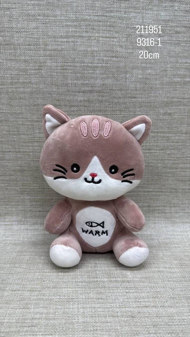 GATITO SURTIDO 20CM