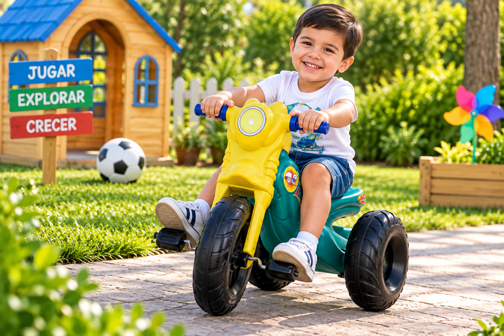 TRICICLO MONSTER RECICLADO-BTOY