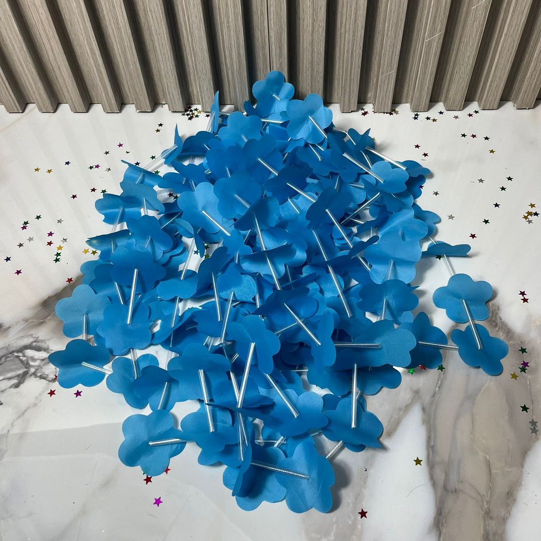 COLLAR PARA FIESTA DE TELA X 12 UNIDADES 