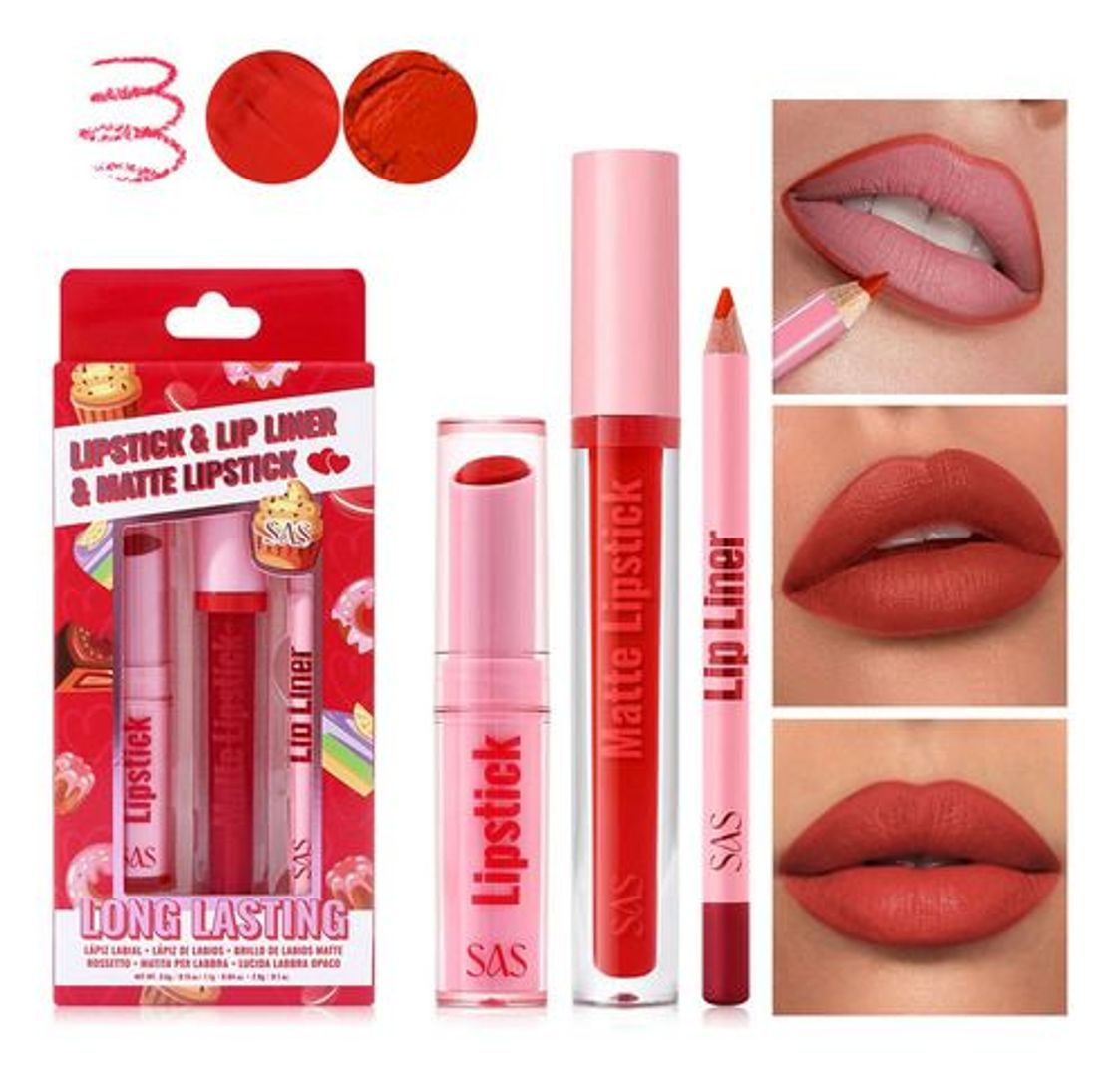 Set de Labios 3 en 1 SAS