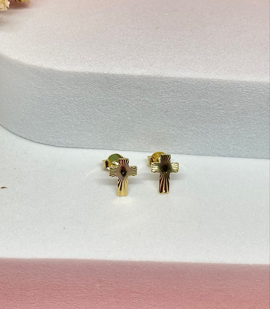 Topos cruz diamantada 1cm
