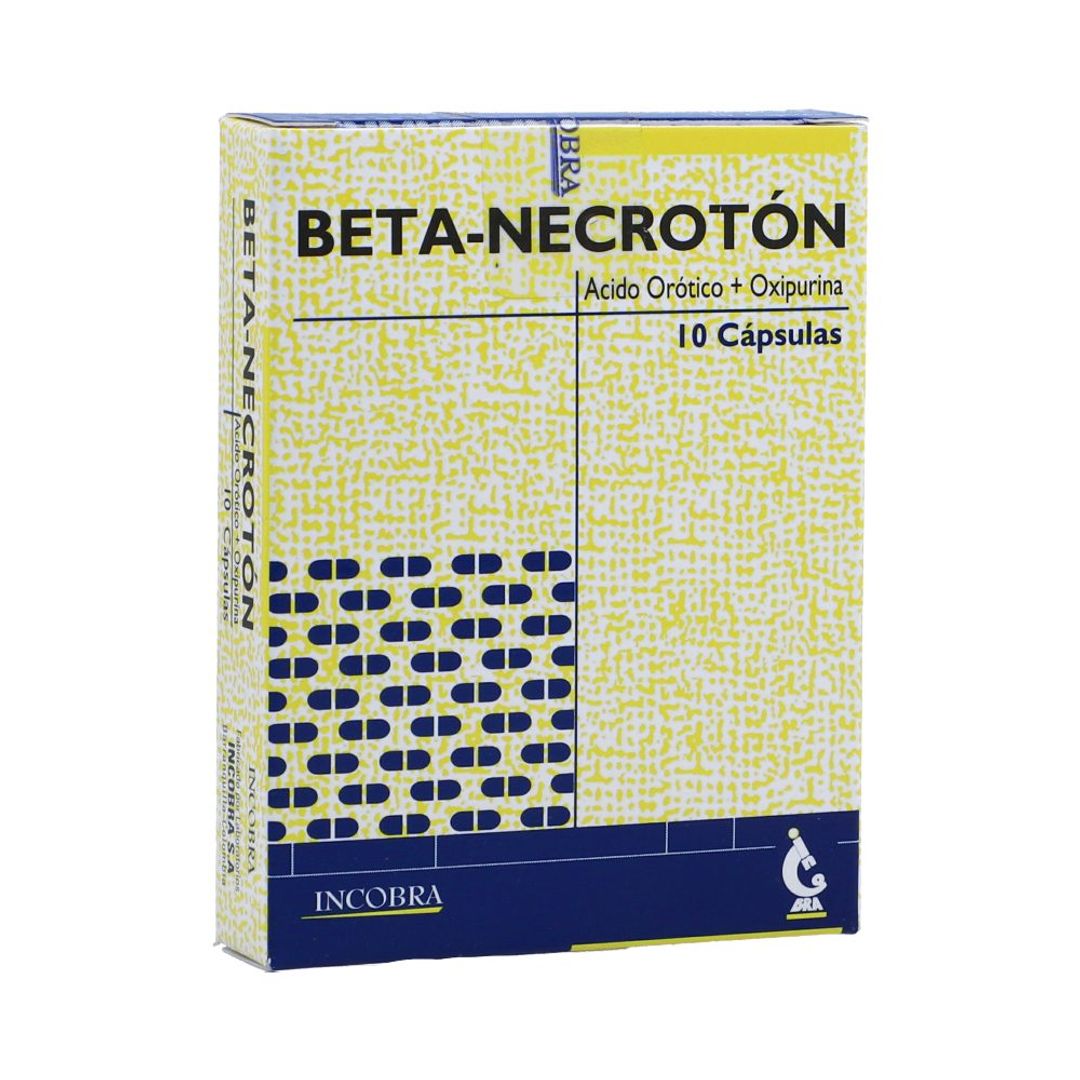 BETA NECROTON DIS X 10 CAPS