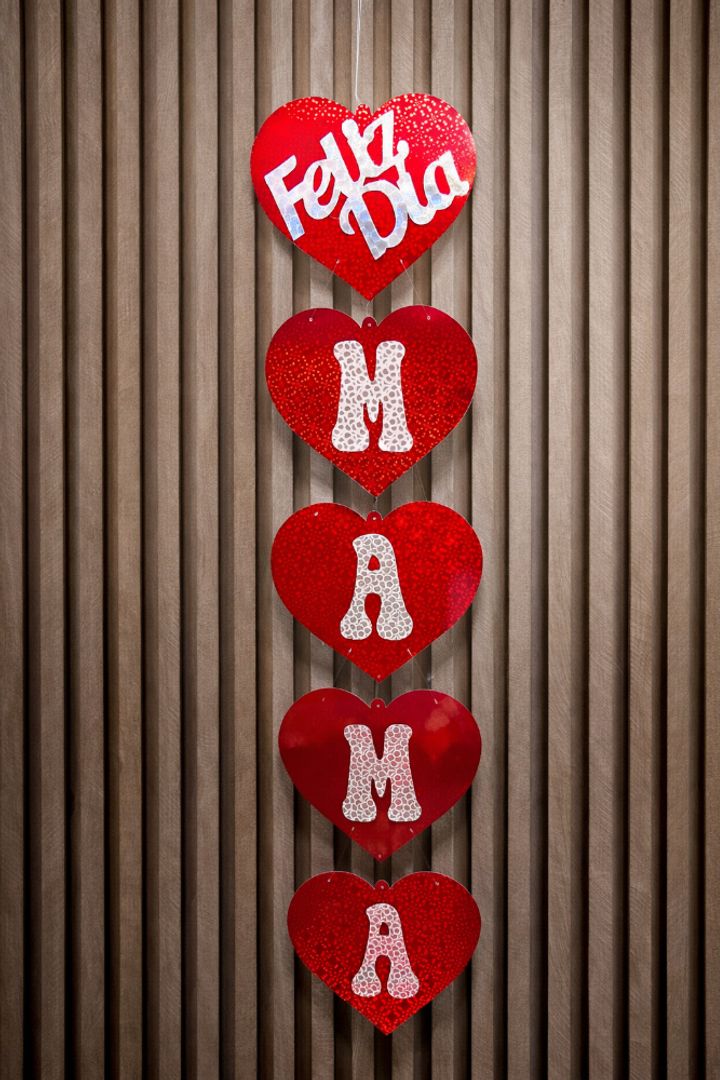 BANDERÍN FELIZ DÍA MAMÁ 