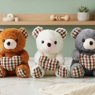 Imagen del producto Peluche oso corazón 
