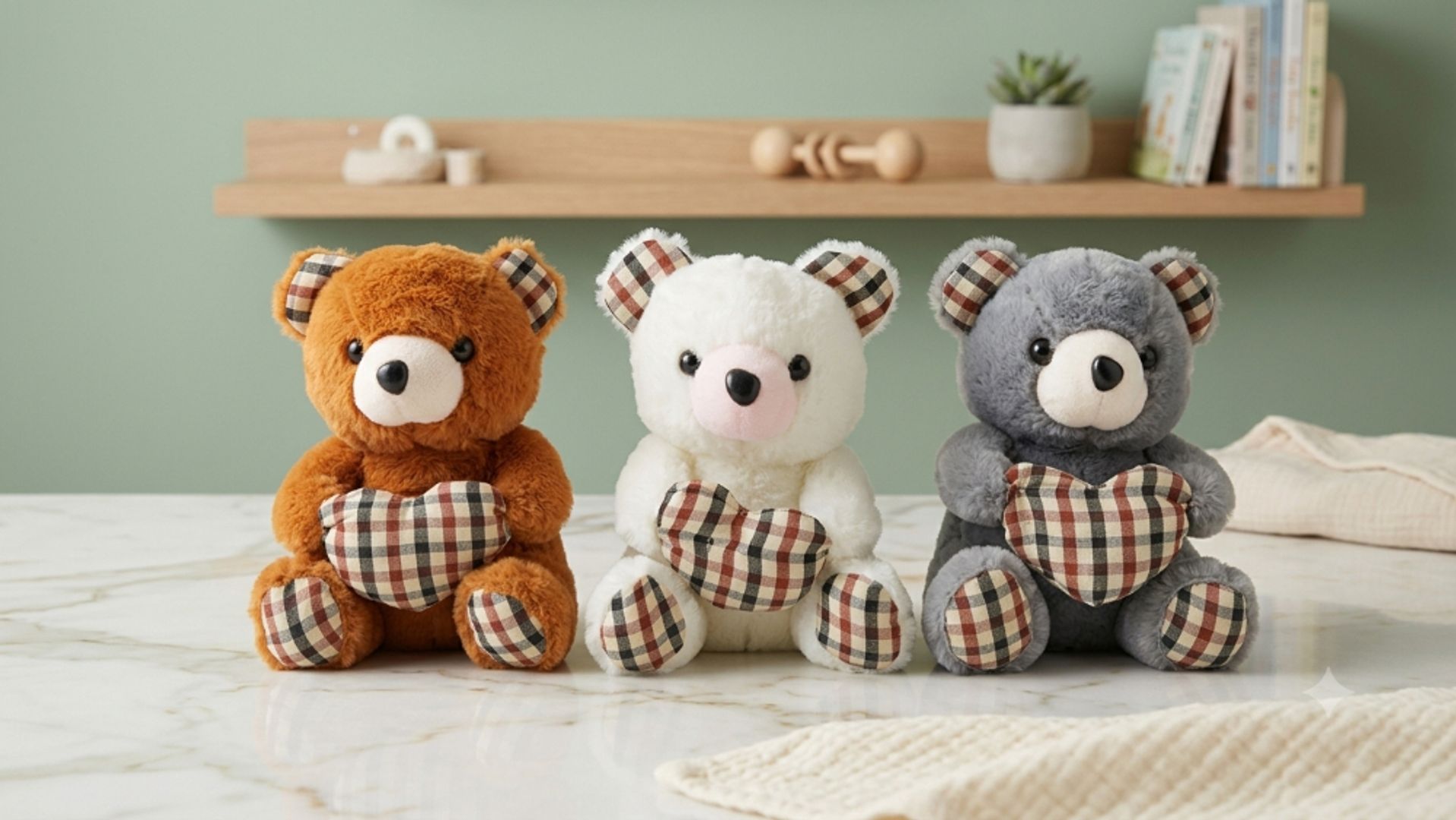 Peluche oso corazón 