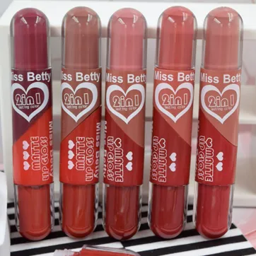 Labial Matte Liquido 2 en 1 Corazon Miss Betty - imagen 1
