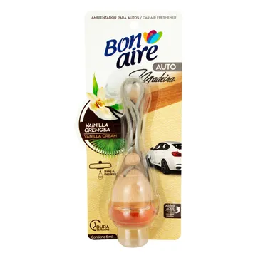 Imagen del producto   W. BON AIRE AUTO MADEIRA VAINILLA CREMOSA X 6 ML
