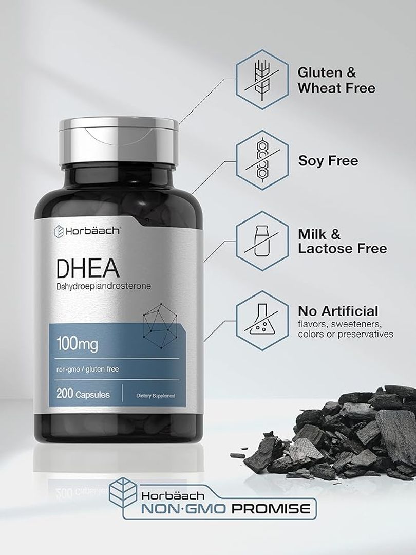 DHEA 100mg  200 Cápsulas