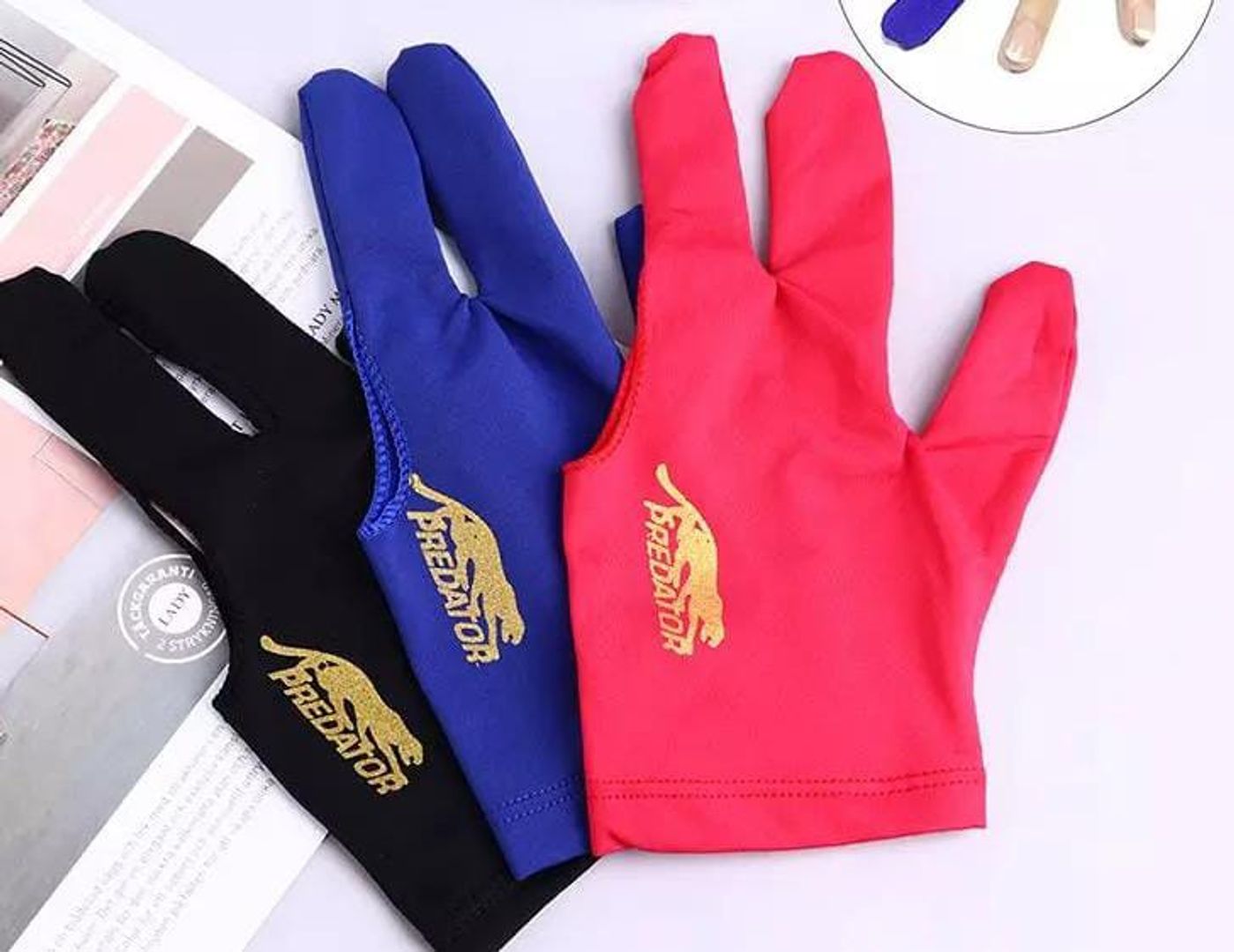 GUANTE BILLAR PREDATOR ENTERIZO