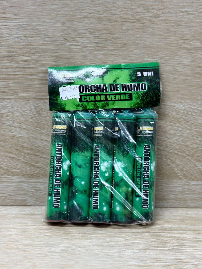 2475 HUMO DE COLOR VERDE
