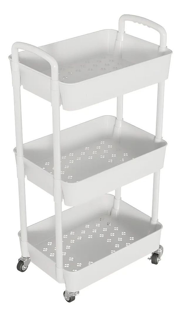 Carrito Organizador Multiusos de 3 Niveles