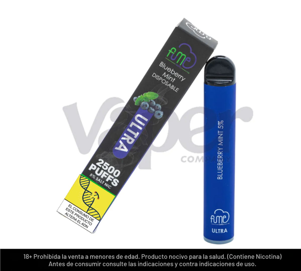 Fume Ultra Blueberry Mint 2500 Puffs