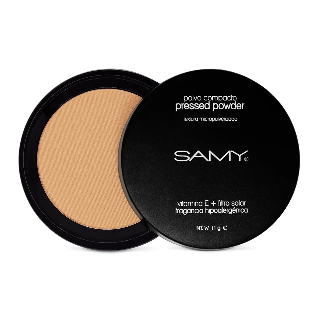 POLVO COMPACTO SAMY #01 SIN ESPEJO NATURAL