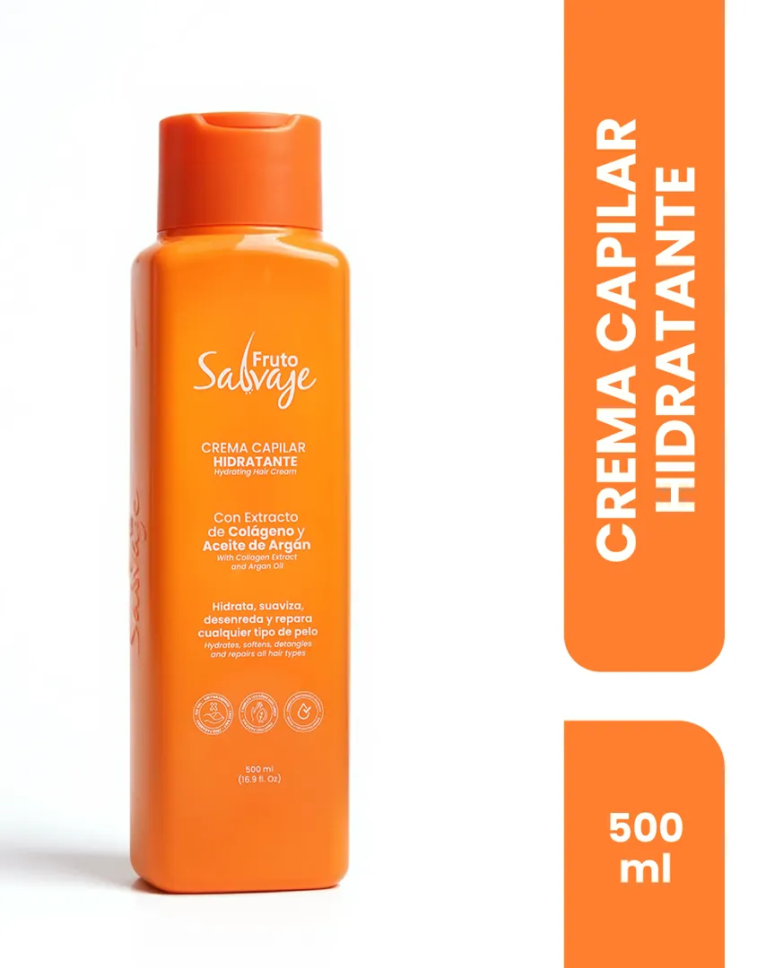 CREAMA CAPILAR HIDRATANTE 500ML FRUTO SALVAJE