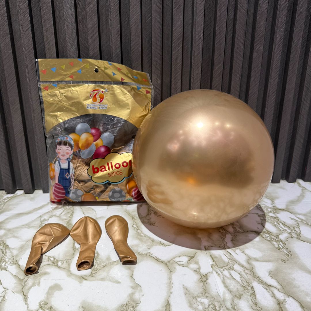 GLOBO R12 CROMADO CHAMPAGNE