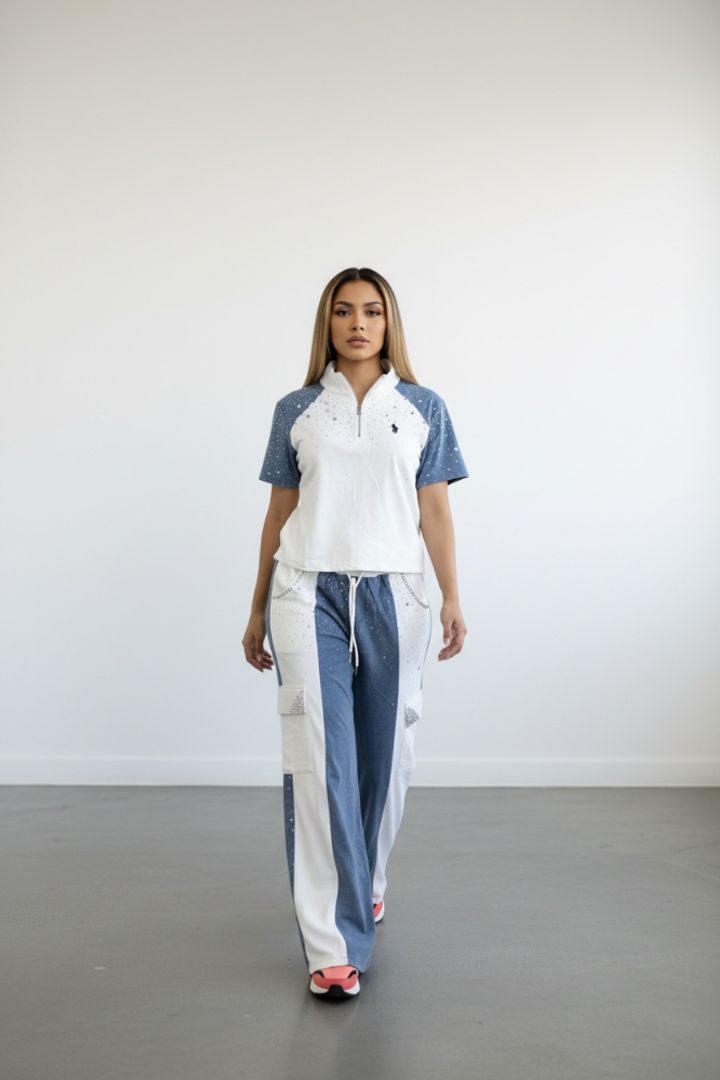 CONJUNTO BRILLOS TIPO POLO