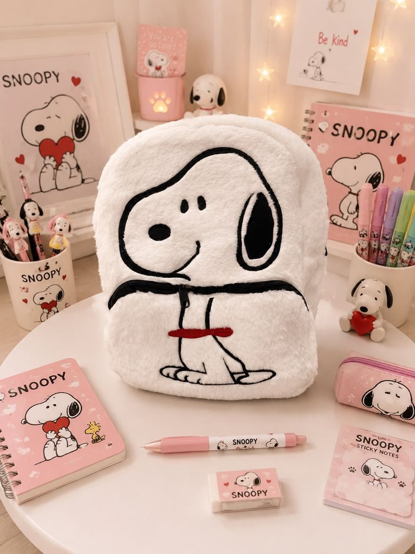 MORRAL EN FELPA SNOOPY 