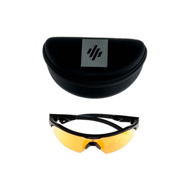 Gafas Deportivas SPIRO RECON - Negras/Rojo - imagen 3